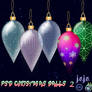 PSD Christmas balls 2