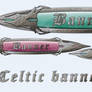 Celtic banner PSD