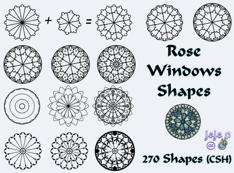 Rose Windows Shapes