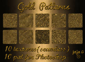 Gold Patterns (seamless textures)