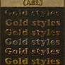 Gold styles ASL