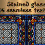 Stained glass seamless texture