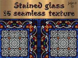 Stained glass seamless texture