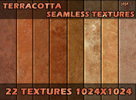 Terracotta seamless textures