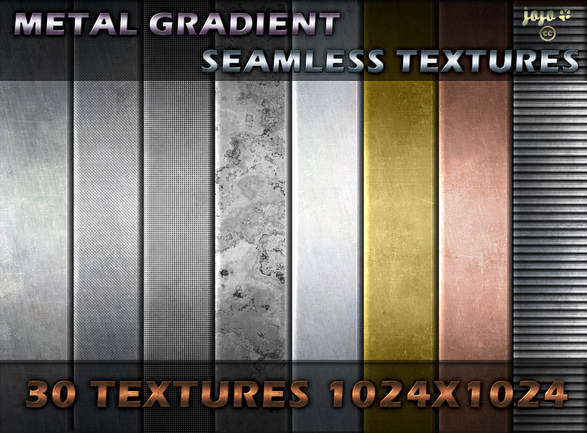 Metal gradient seamless textures by jojo-ojoj on DeviantArt