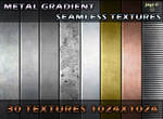 Metal gradient seamless textures