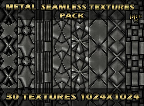 Metal seamless texture pack