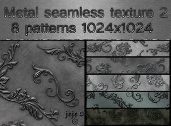Metal seamless texture pack 2