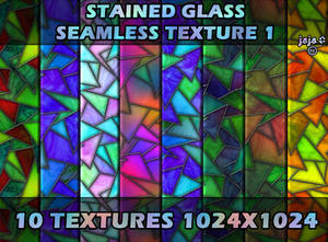 Stained glass seamless texture 1