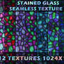 Stained glass seamless texture 2