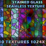 Stained glass seamless texture 3