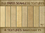 Old paper seamless textures