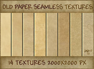 Old paper seamless textures