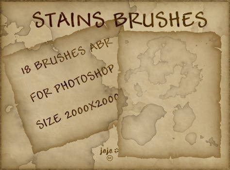 Stains brushes