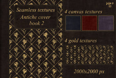 Antiche cover book Seamless textures 2