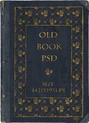 Old book PSD
