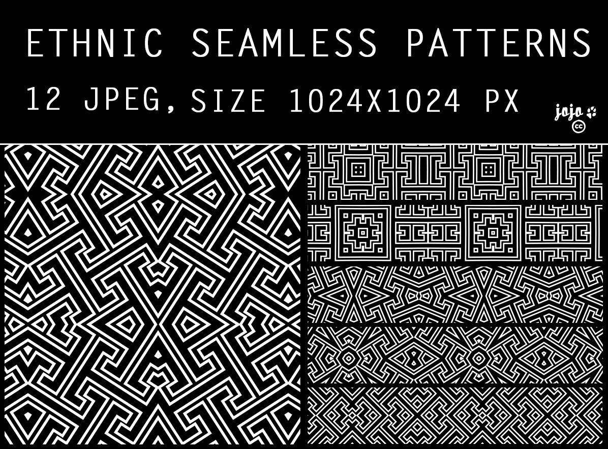 Ethnic seamless pattern