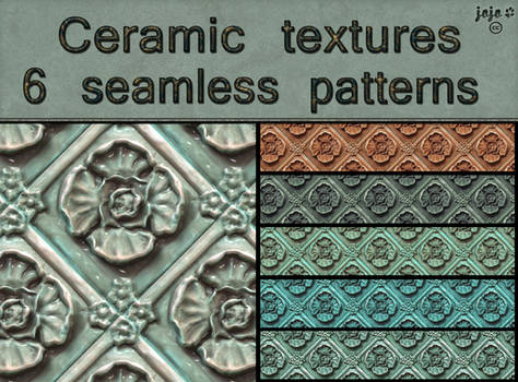 Ceramic seamless textures