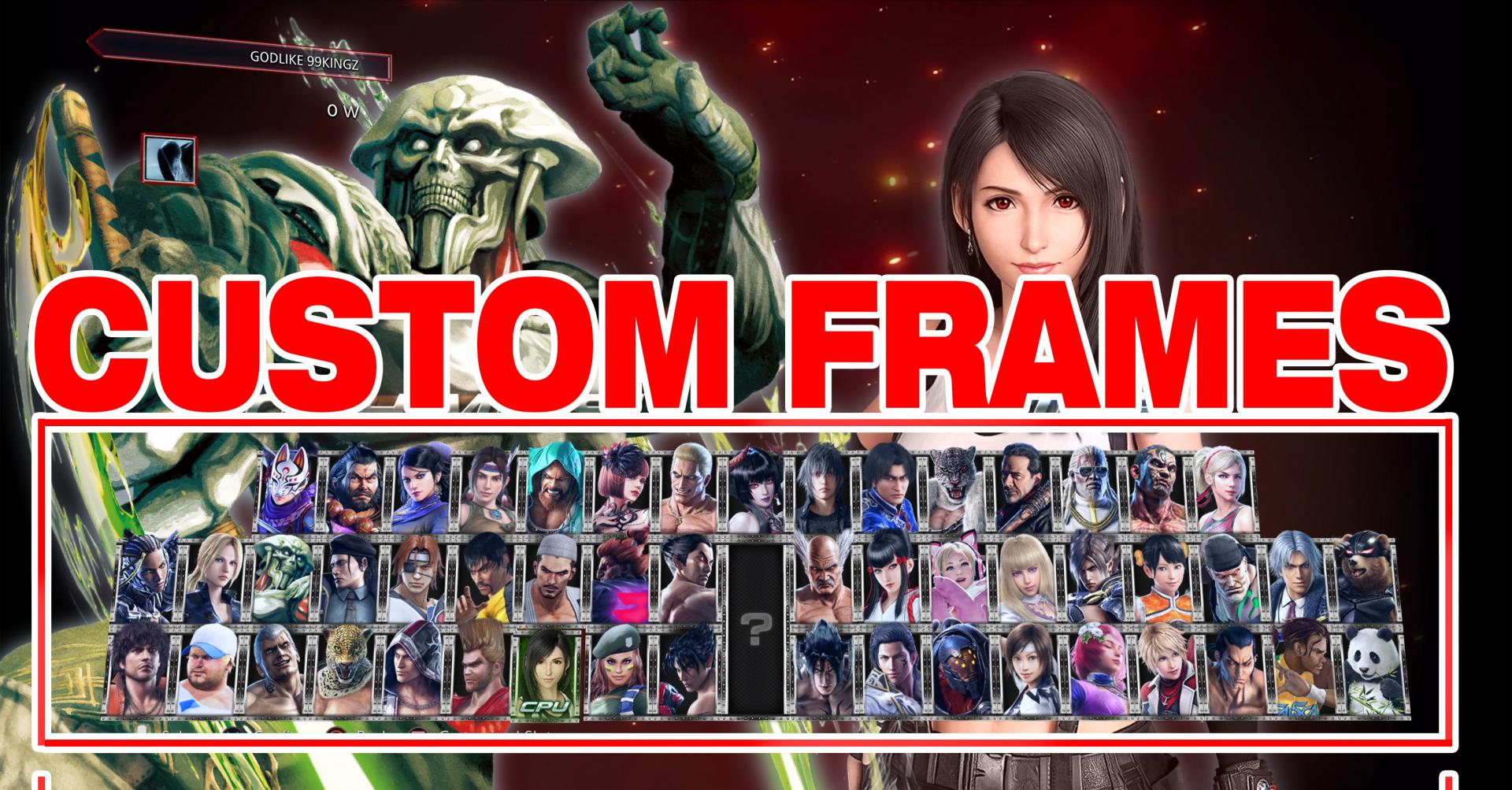 Tekken 7 Characters Select