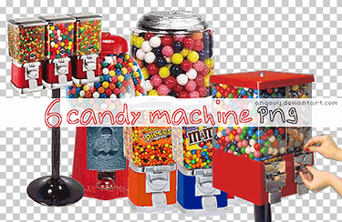 6 candy machine png