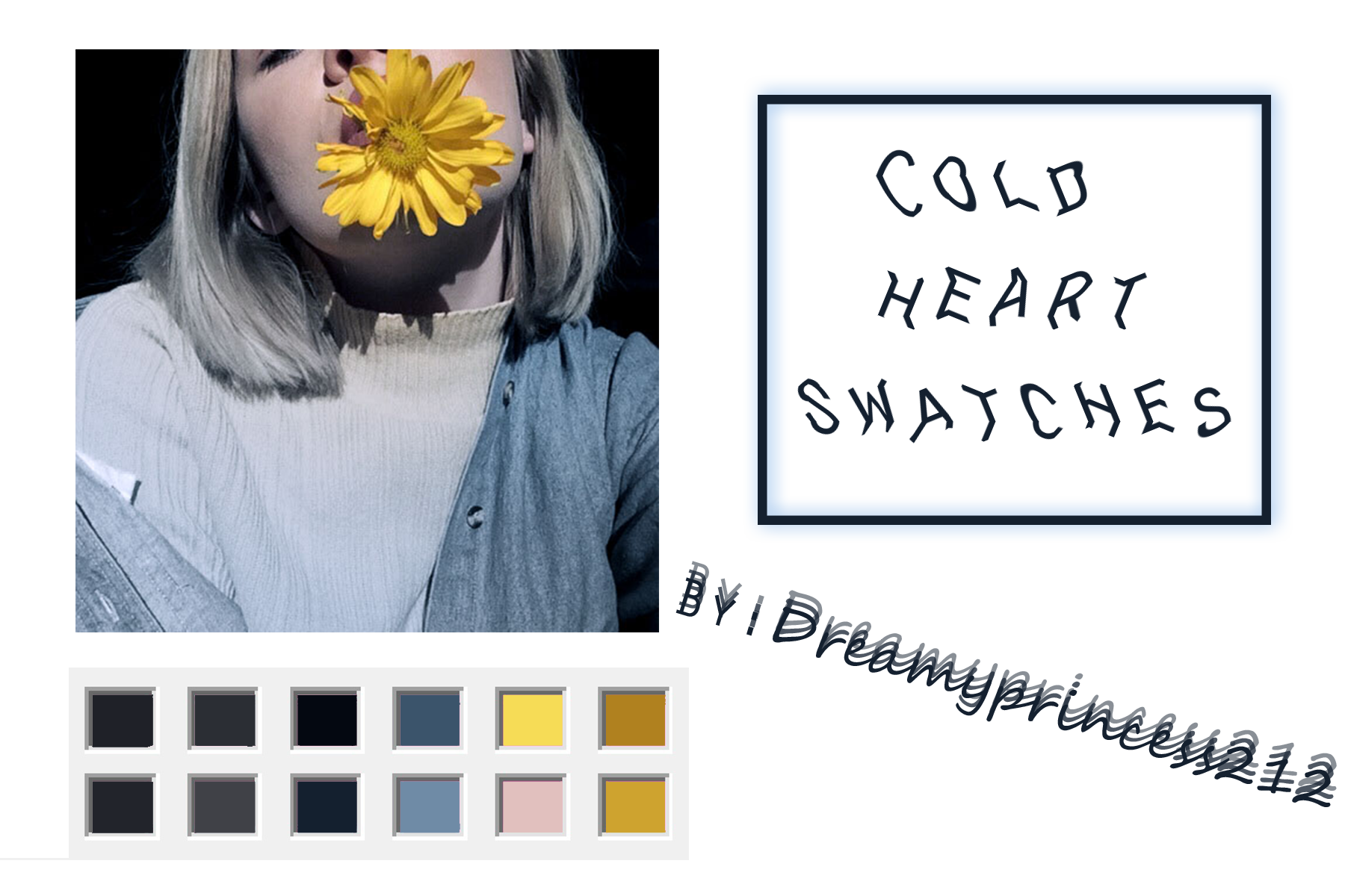 Cold heart swatches by dreamyprincess212 on DeviantArt