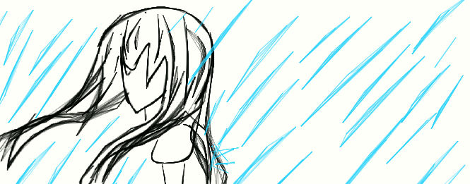 girl in the rain by aladinmagi21 on DeviantArt