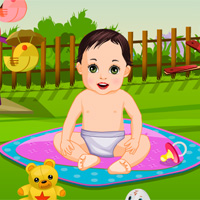 gardenbabybathingMoshi