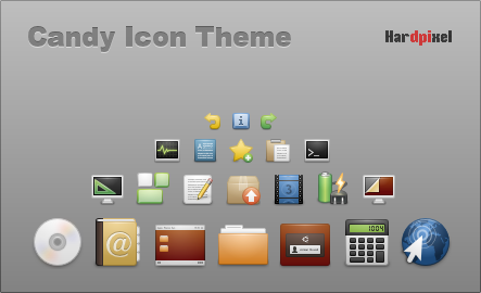 Candy Icon Theme - 1.0-beta