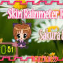 Skin Rainmeter Sakura y Kero Chibi Reloj