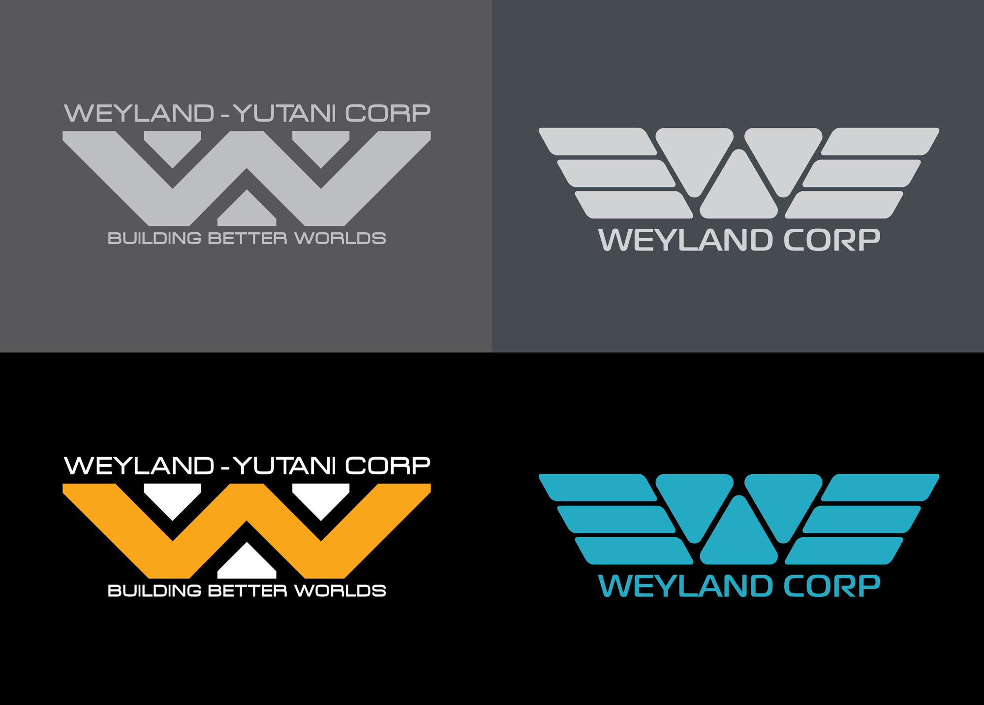 Weyland corp logos