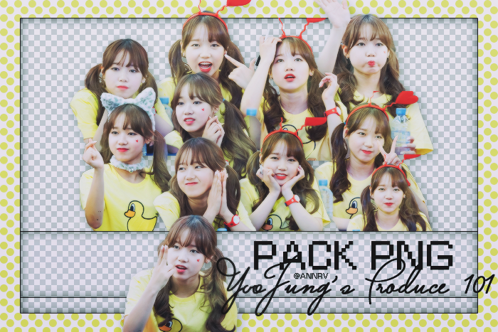 040716 Pack PNG YooJung's  Produce IOI