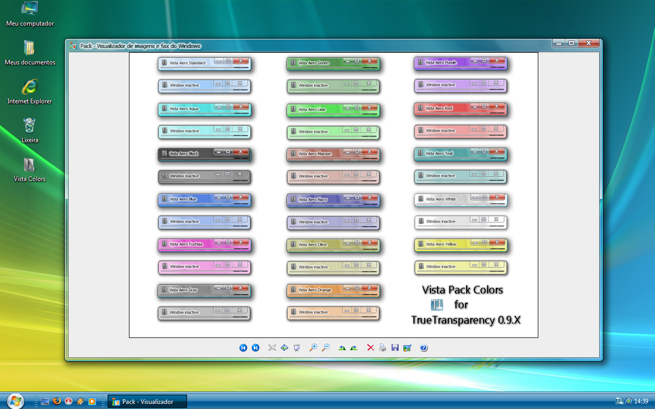 Vista Pack Colors for TT 0.9.X