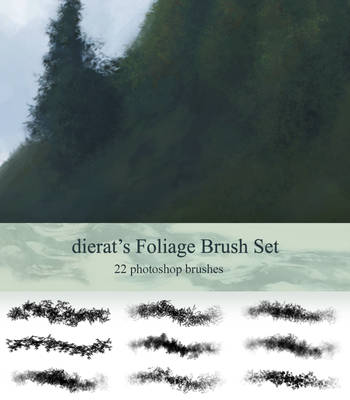 Foliage Brush Set