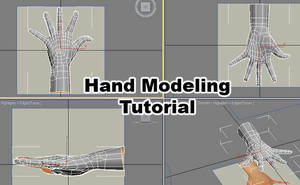 Hand Modeling Tutorial 3dsmax