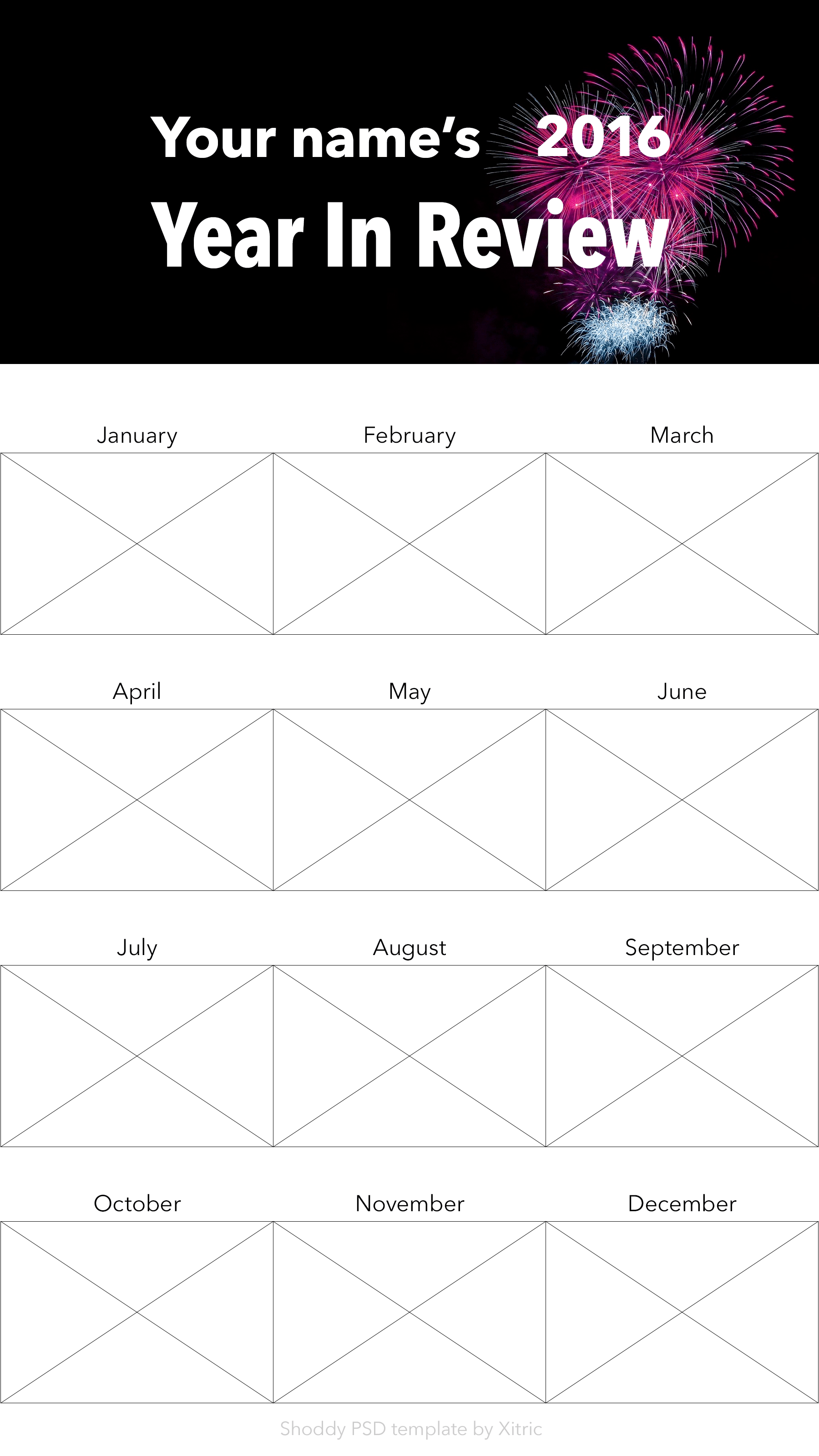 Art Year In Review Template Art Year In Review Template