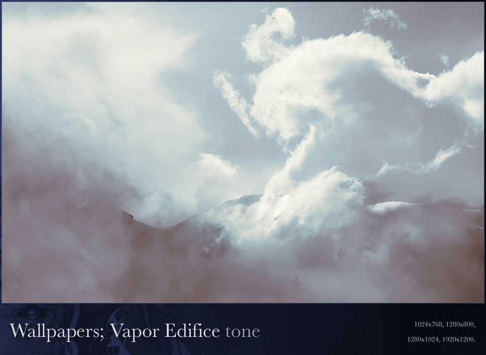 Vapor Edifice - wallpaper