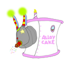 The Alloy Cake (Happy Birthday AlloyRabbit) by DjimmiGreat