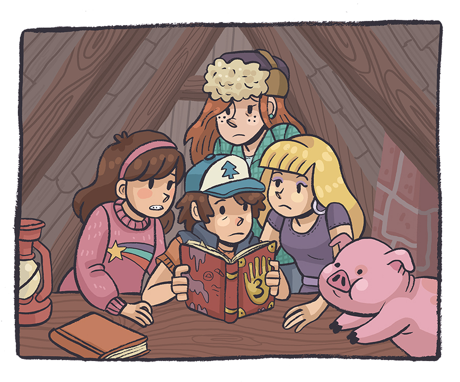 Gravity falls gif anime