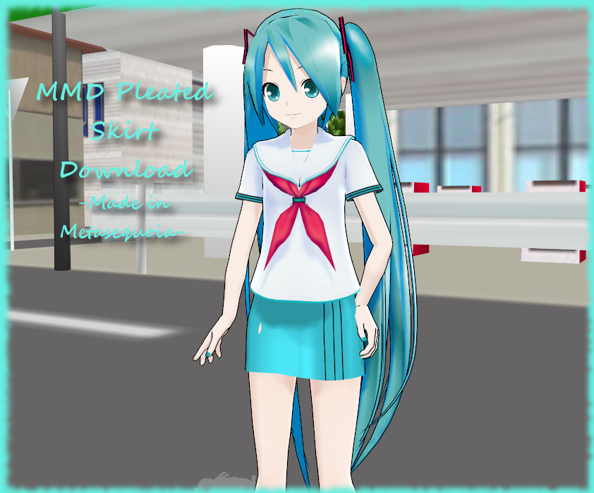 MMD Pleated Skirt Download by LearnMMD on DeviantArt