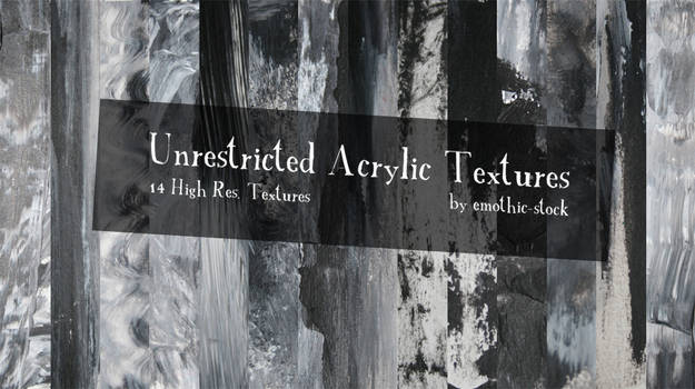 Unrestricted Acrylic Textures