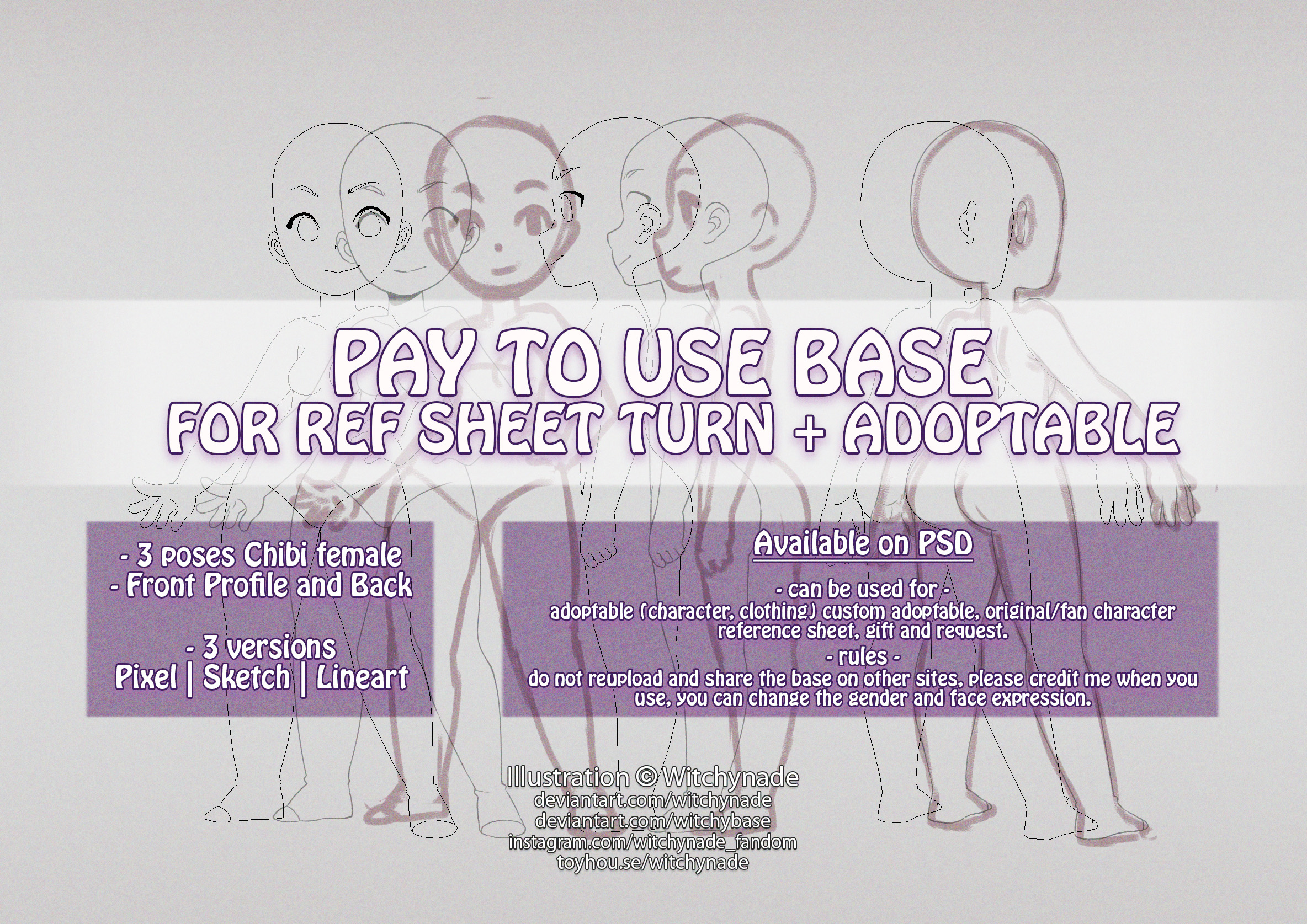 P2U Chibi Base by Witchynade-shop on DeviantArt