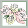 Roses Lineart Clipart