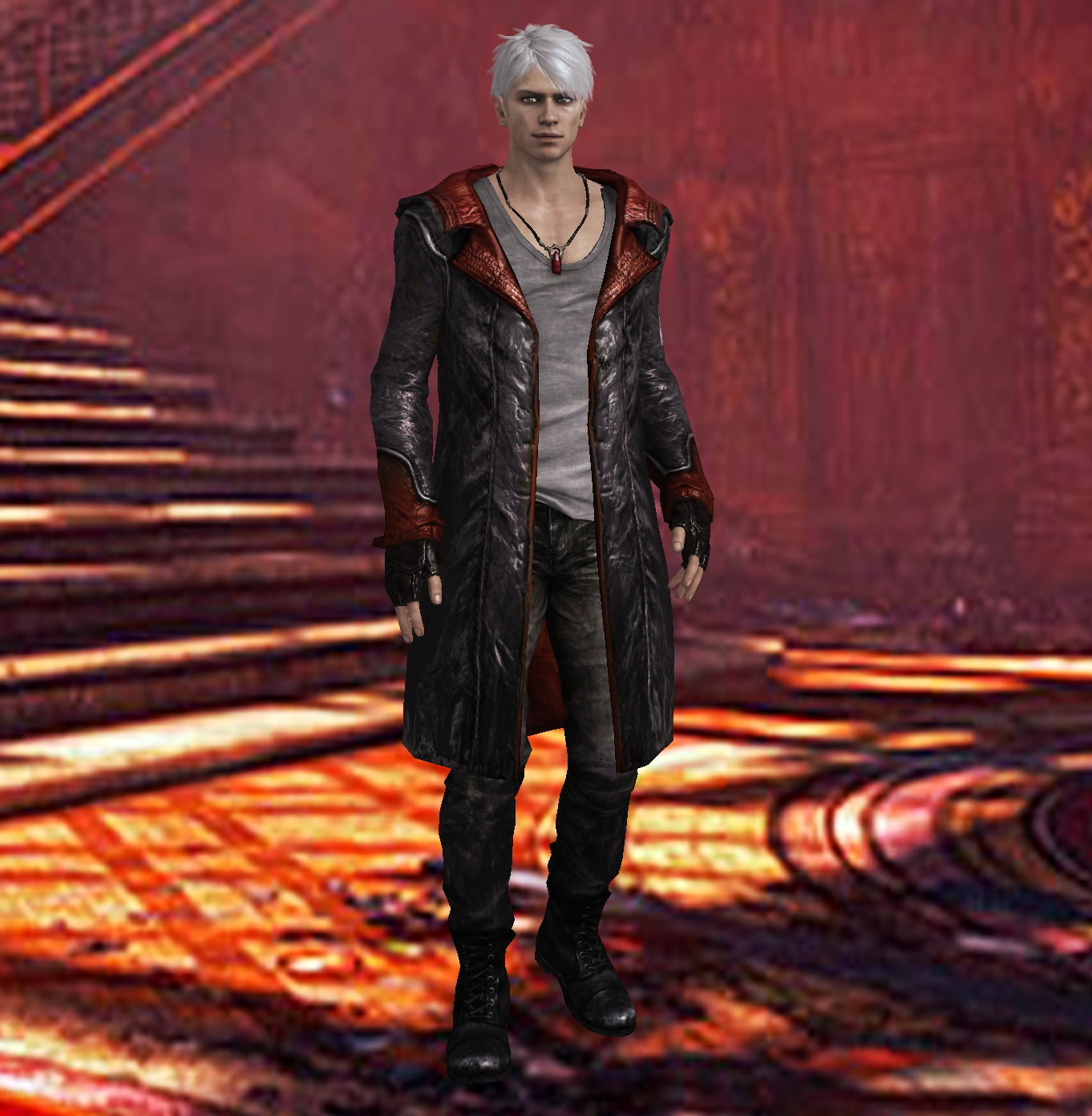 Dante(DMC2) cutscene model by Moccacino-chan on DeviantArt