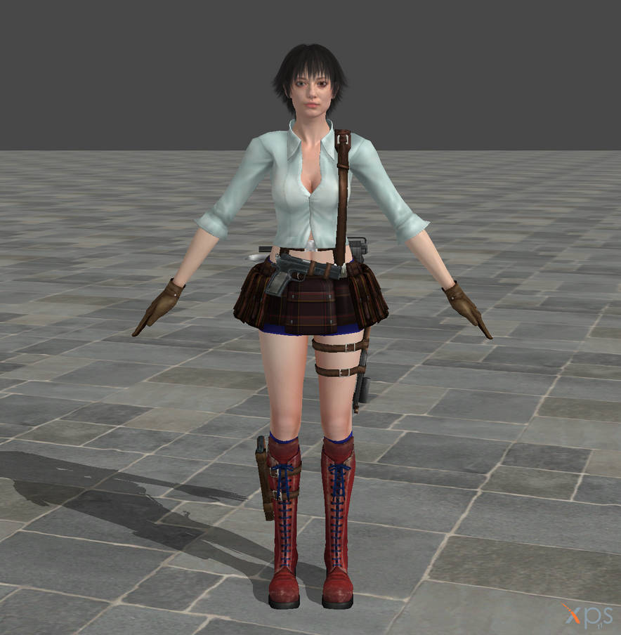 May Gg Mod DMC5 Lady Devil May Cry 3 GMOD for XNALara by DanteAce69 on DeviantArt