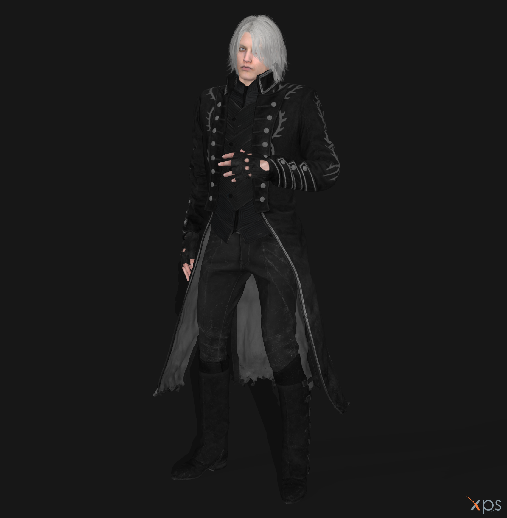 Dante(DMC2) cutscene model by Moccacino-chan on DeviantArt