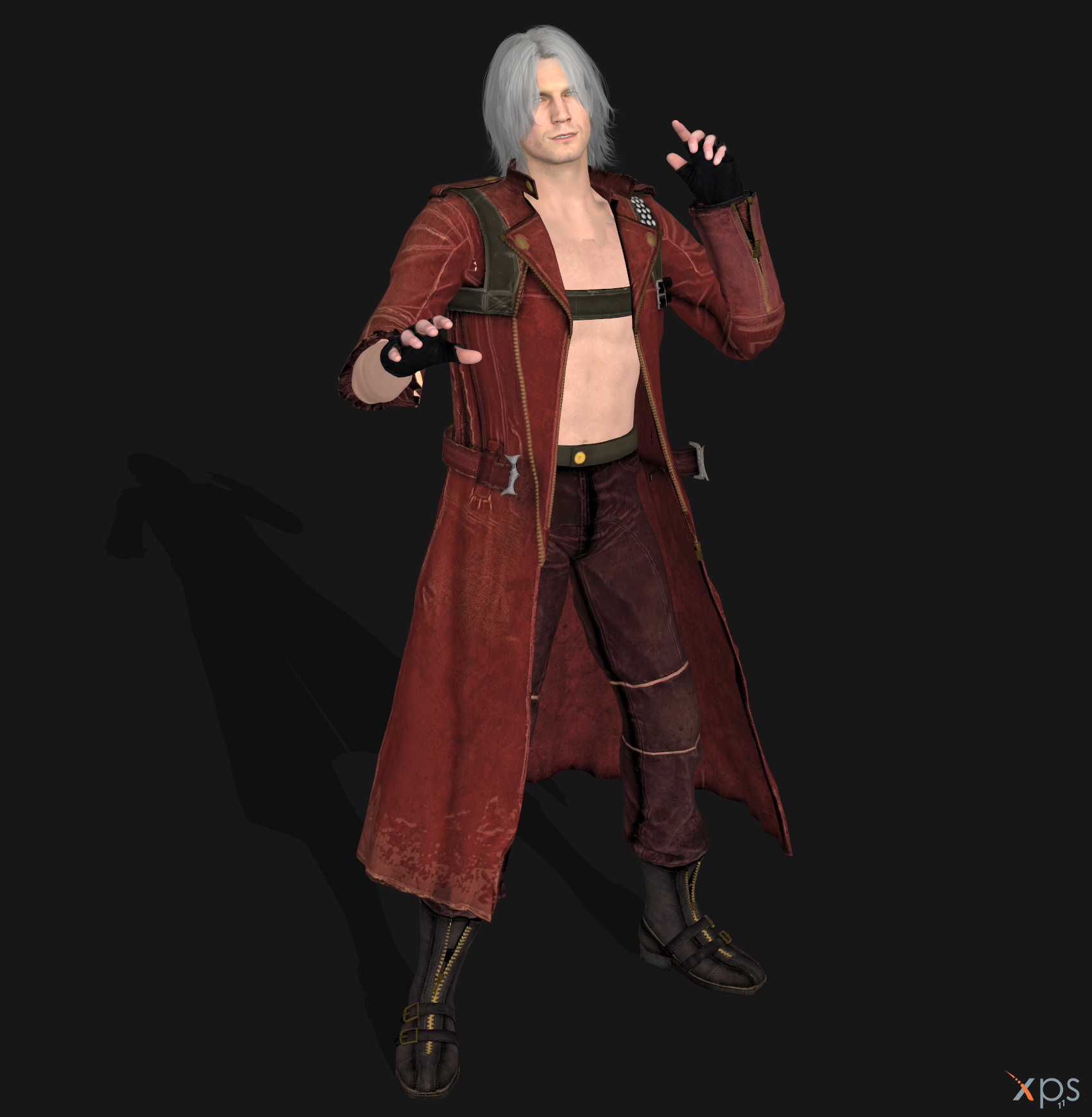 Dante(DMC2) cutscene model by Moccacino-chan on DeviantArt