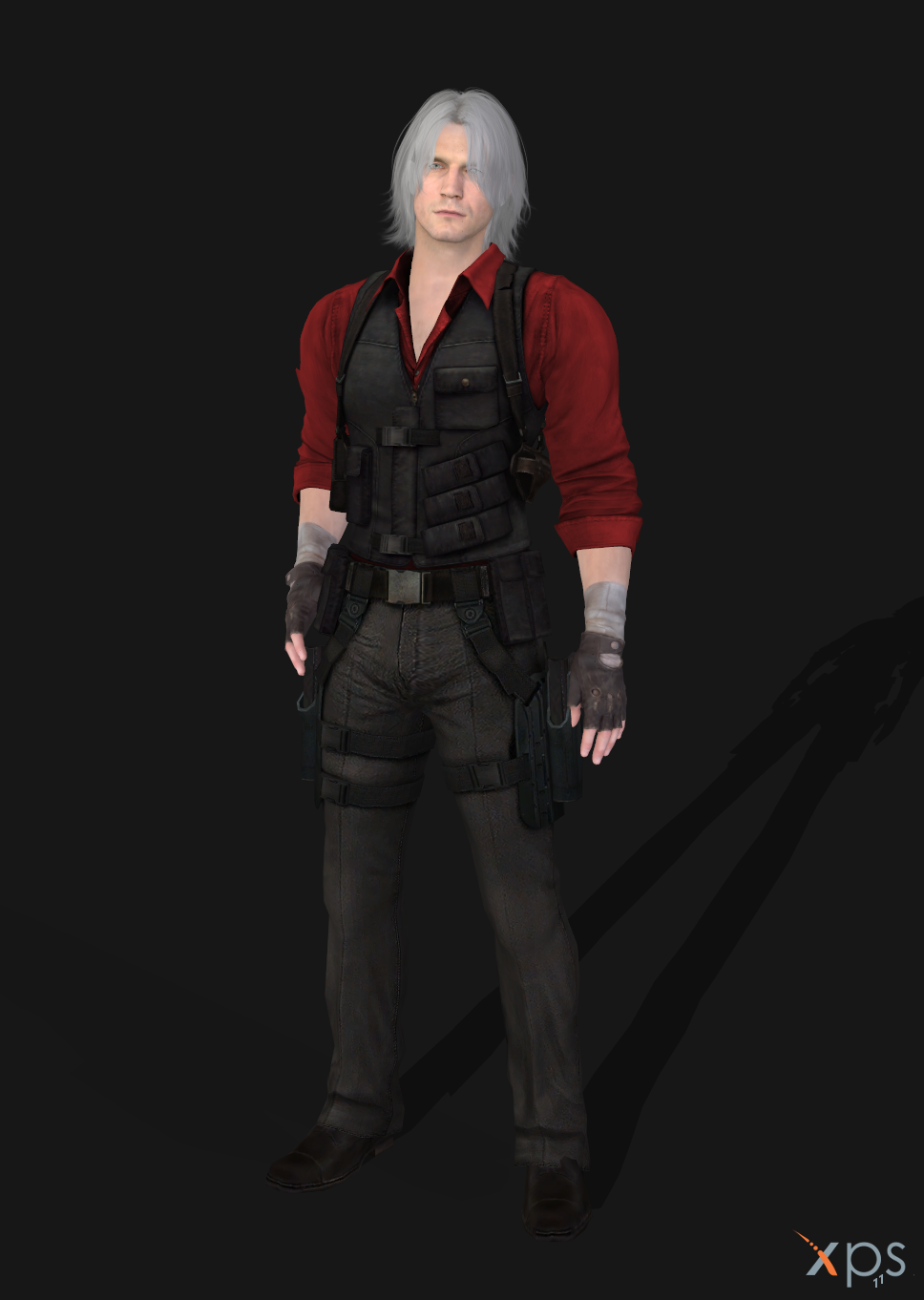 Dante(DMC1) cutscene model by Moccacino-chan on DeviantArt