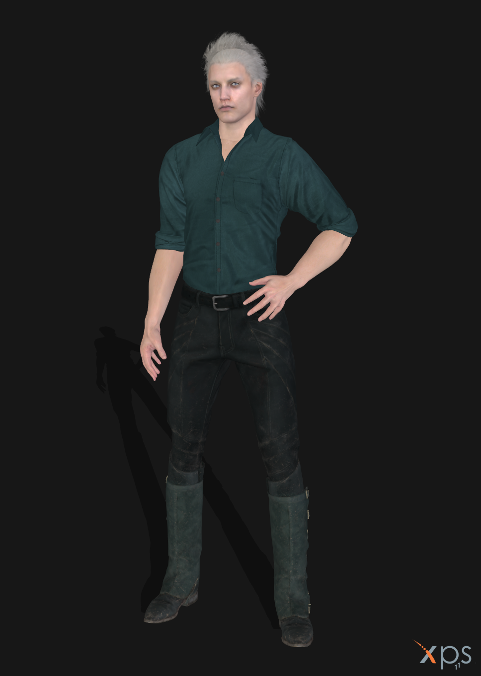 DMC5 Vergil Dress Shirt Updated XNALara by DanteAce69 on DeviantArt