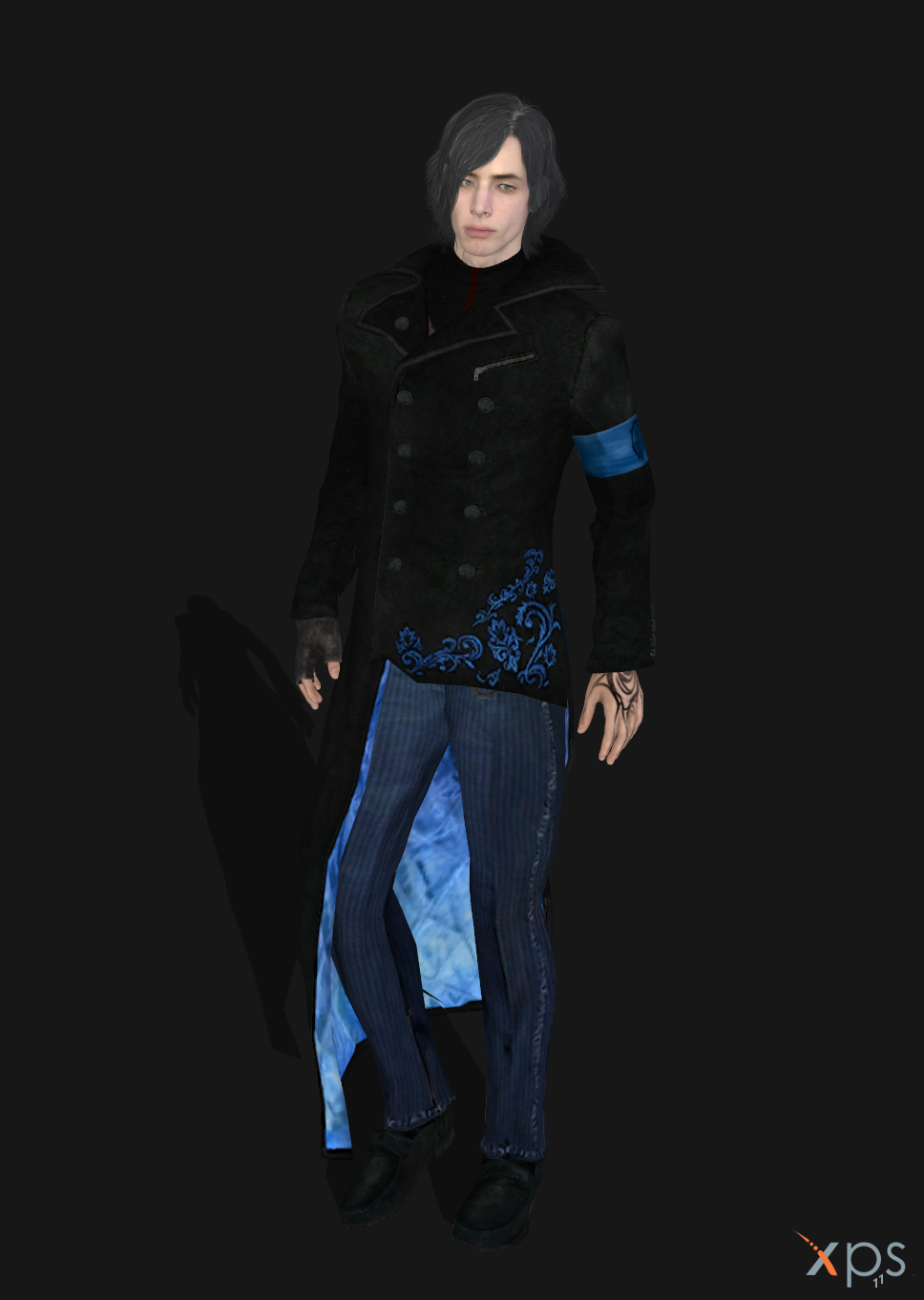 DMC5 V (Neo Vergil costume) XPS by DanteAce69 on DeviantArt
