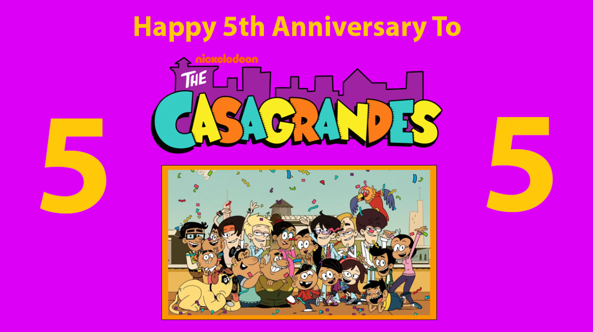 The Casagrandes 5th Anniversary by Mizonik24 on DeviantArt